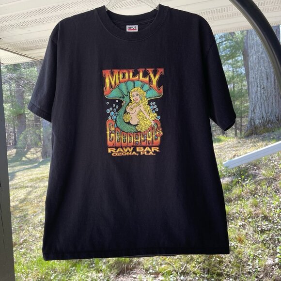 Molly Goodheads Raw Bar Ozona Florida The Liver is Evil It Must Be Punished SZ L - Picture 1 of 7